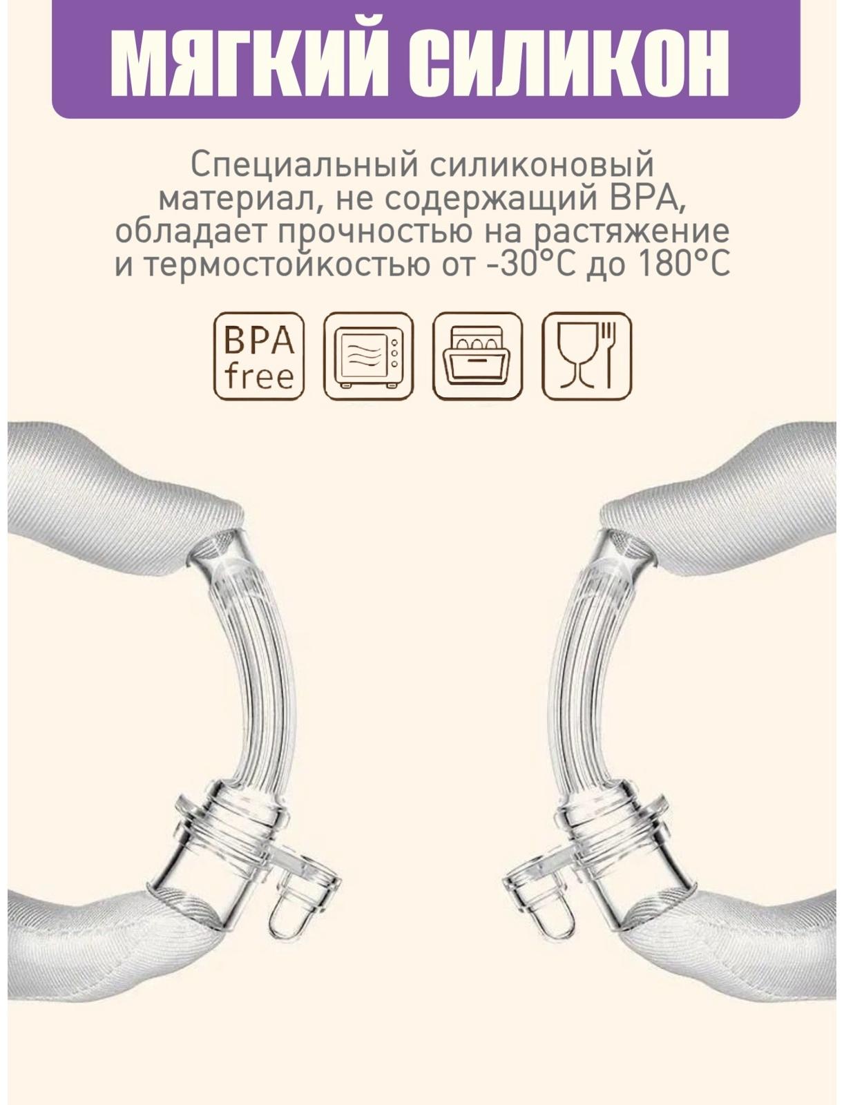 Сменная трубочка для поильника с грузиком, Крошка Я
