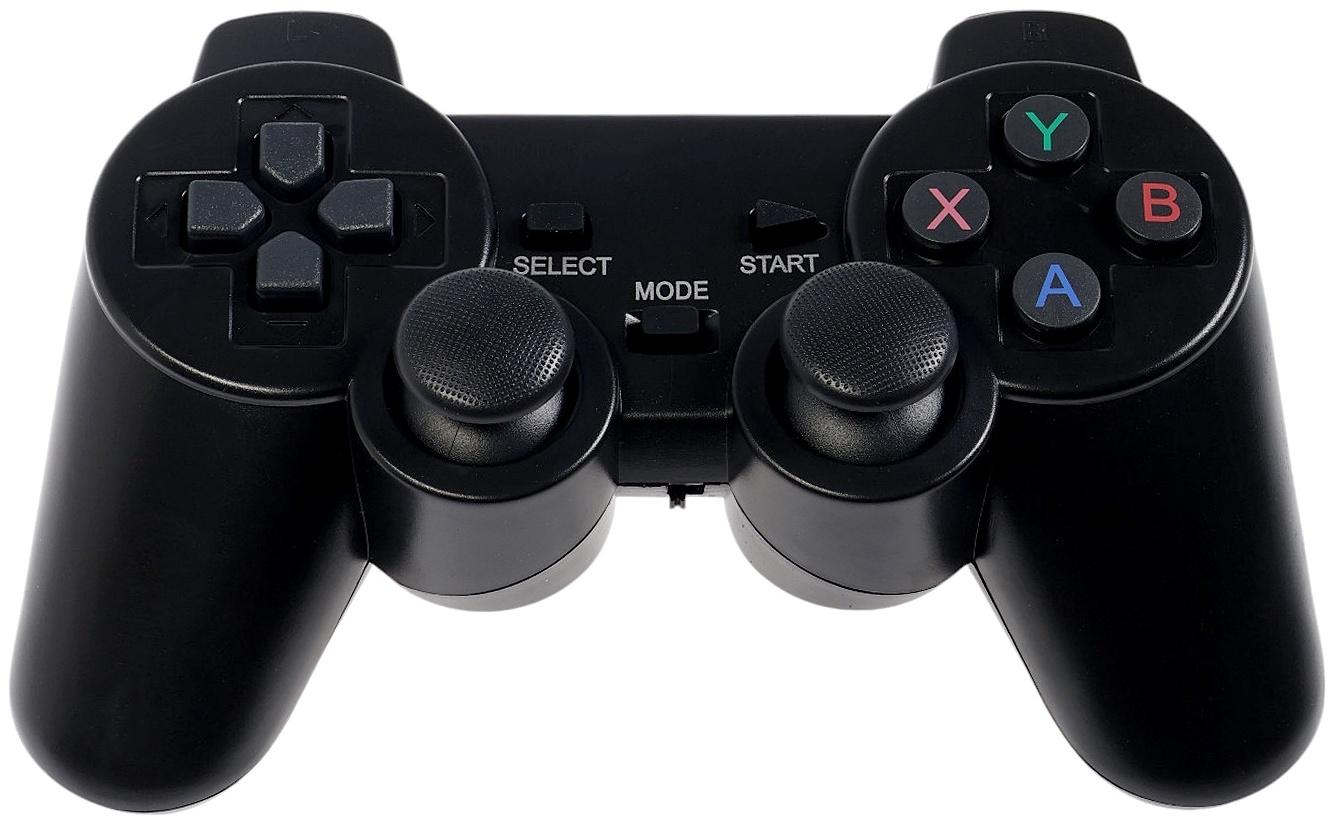 Игровая приставка Game-5, 8/16/32 бита, 4K, 64 ГБ, HDMI, microSD, 2 джойстика, чёрная