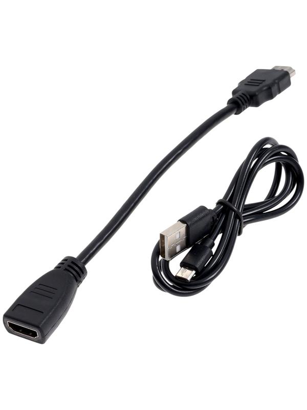 Игровая приставка Game-5, 8/16/32 бита, 4K, 64 ГБ, HDMI, microSD, 2 джойстика, чёрная