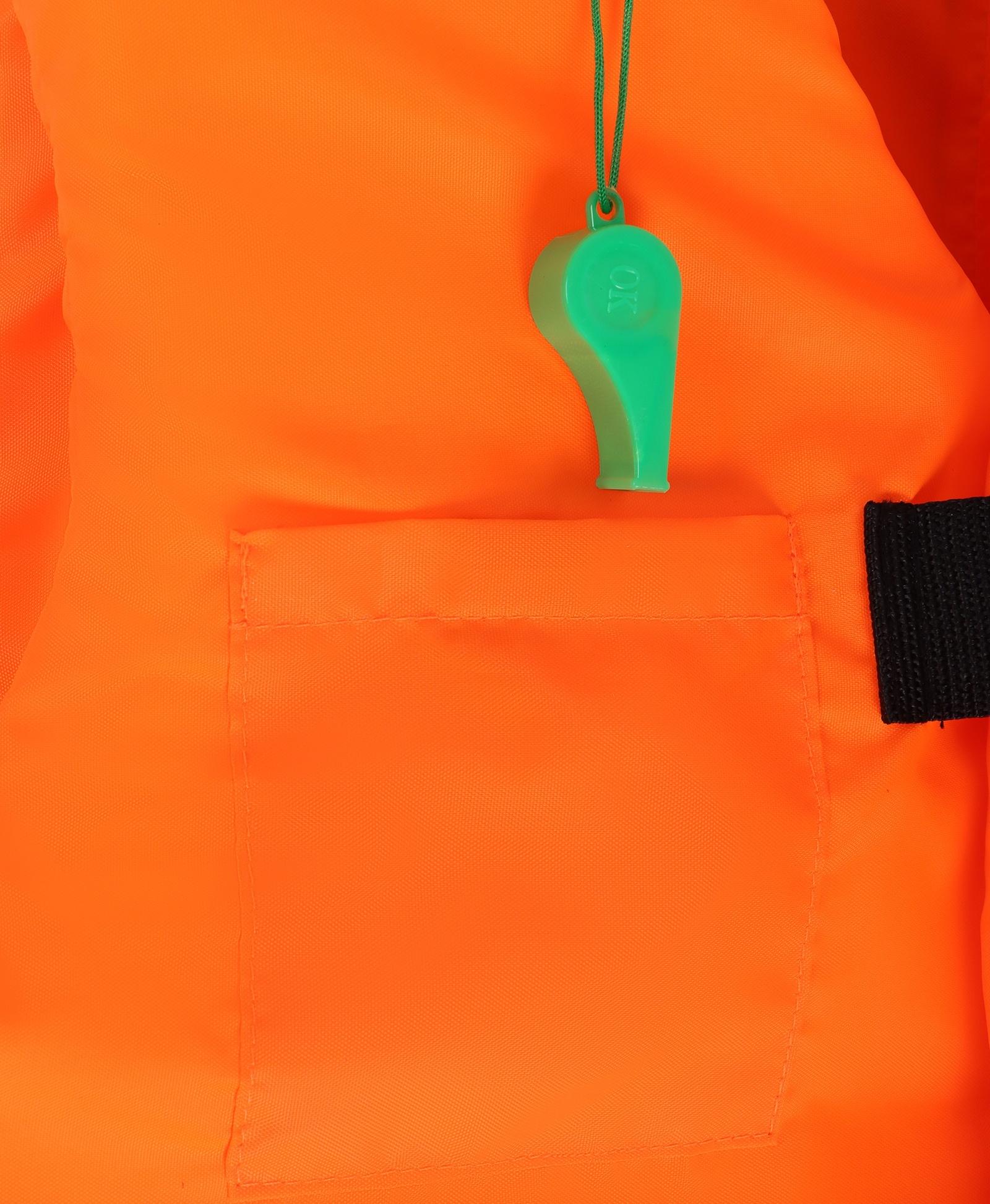 Спасательный жилет до 80 кг, 56 размер, взрослый, оранжевый