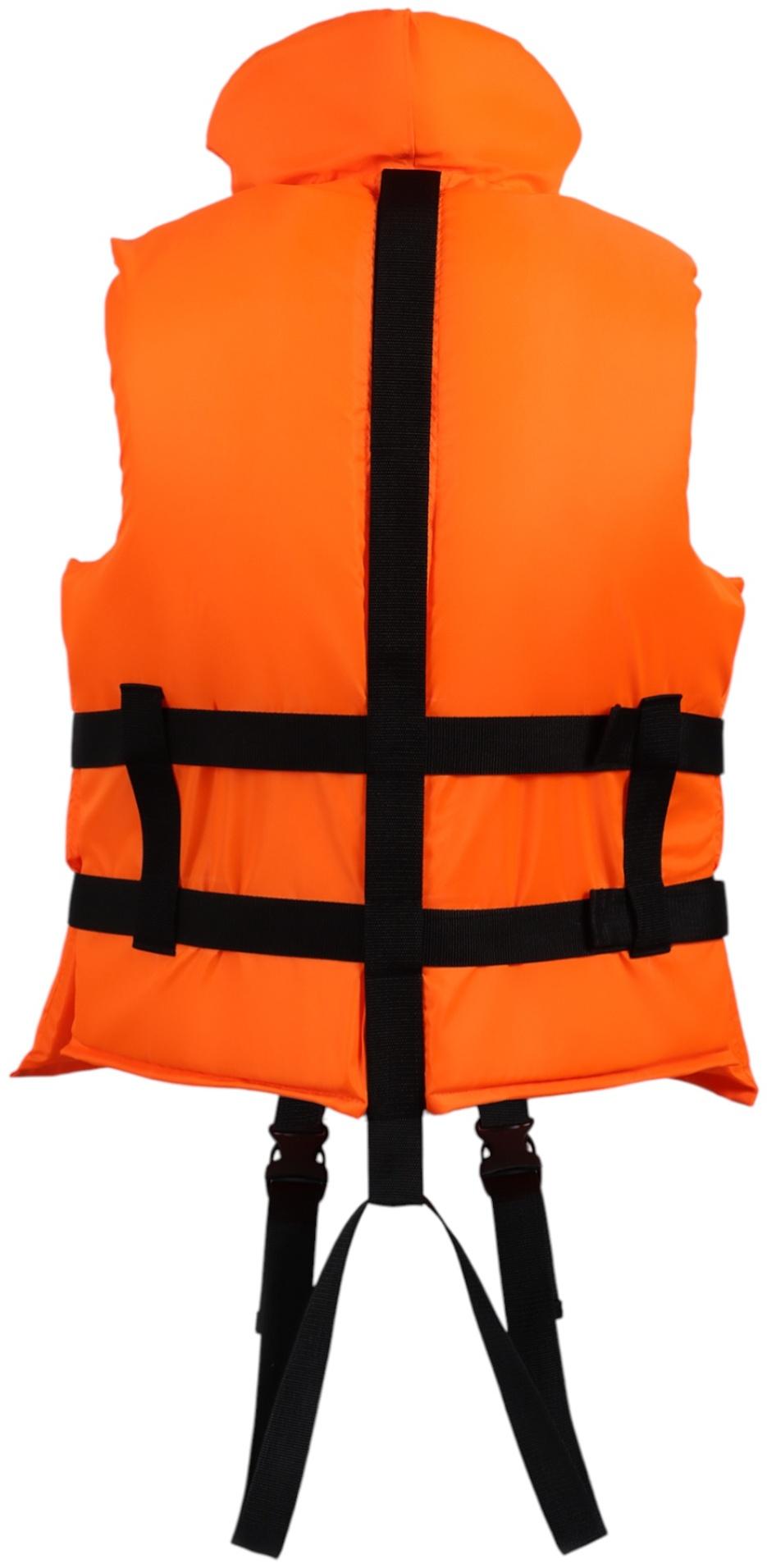 Спасательный жилет до 120 кг, 62 размер, взрослый, оранжевый