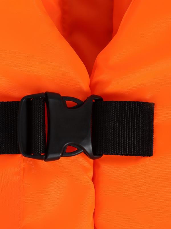 Спасательный жилет до 120 кг, 62 размер, взрослый, оранжевый