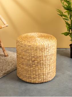 Пуфик 40х40х40 см, водный гиацинт