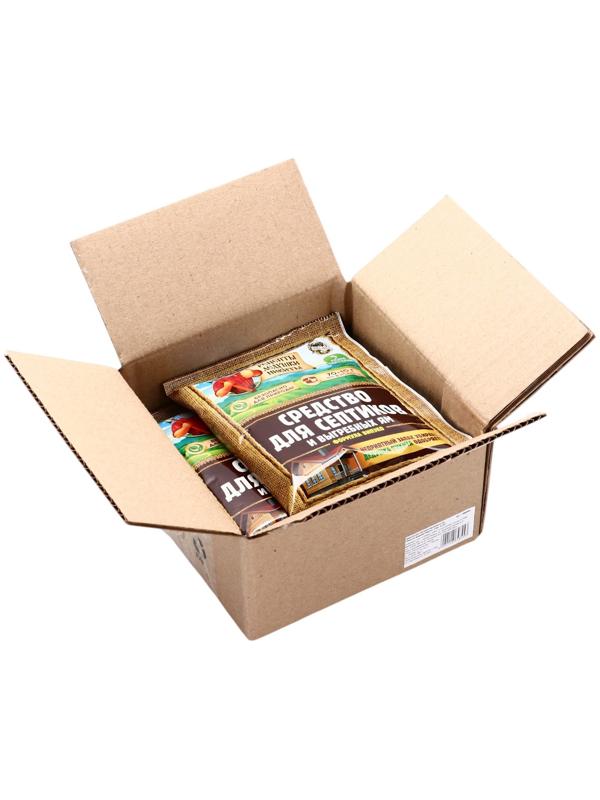 Набор Средство для септиков, выгребных ям «Рецепты Дедушки Никиты» 6 шт. по 80 г