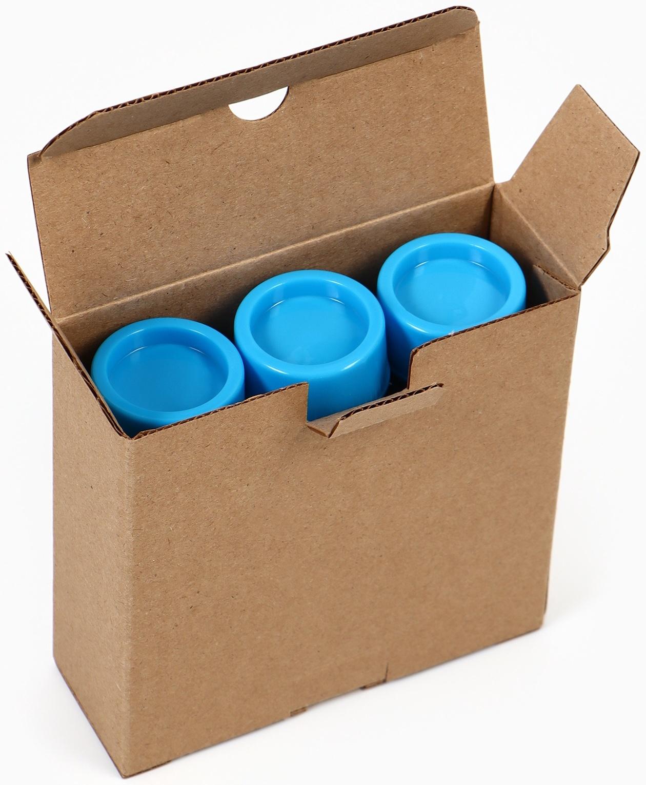 Набор мыльных пузырей 3 штуки, 45 мл, Синий трактор