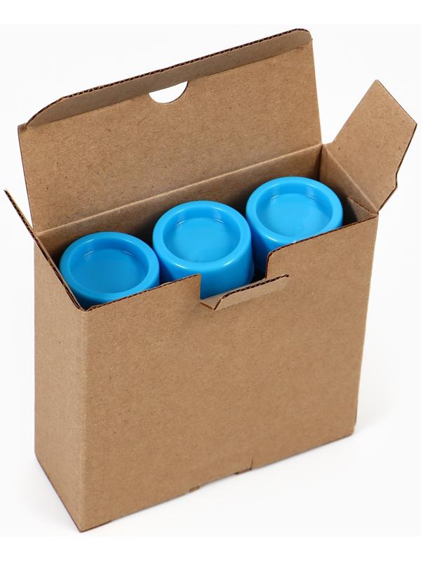 Набор мыльных пузырей 3 штуки, 45 мл, Синий трактор