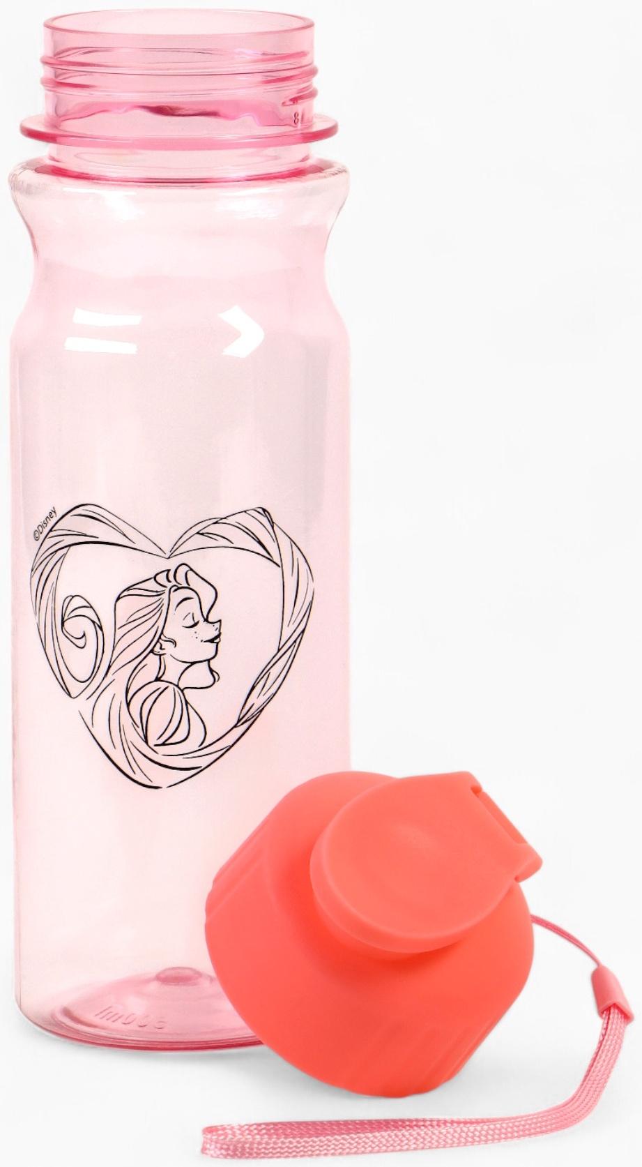 Бутылка для воды пластиковая 