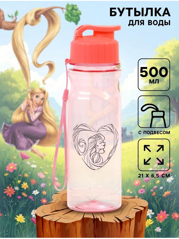 Бутылка для воды пластиковая 