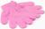 Перчатки детские MINAKU, однослойные, 14 см, розовые