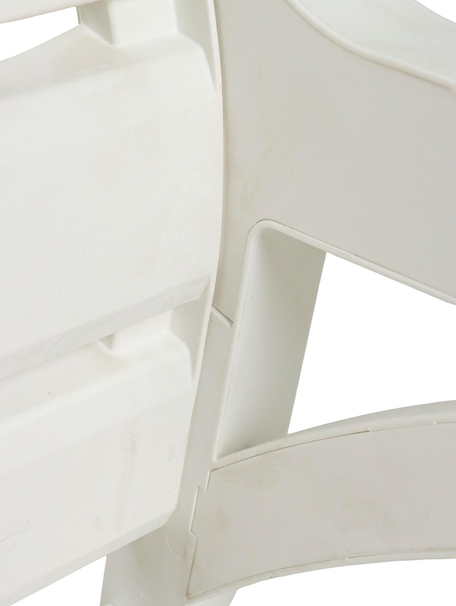 Набор садовой мебели «Евпатория»: 2 кресла 66×65×79 см, стол 79×55×38 см, диван 190×65×79 см, белый