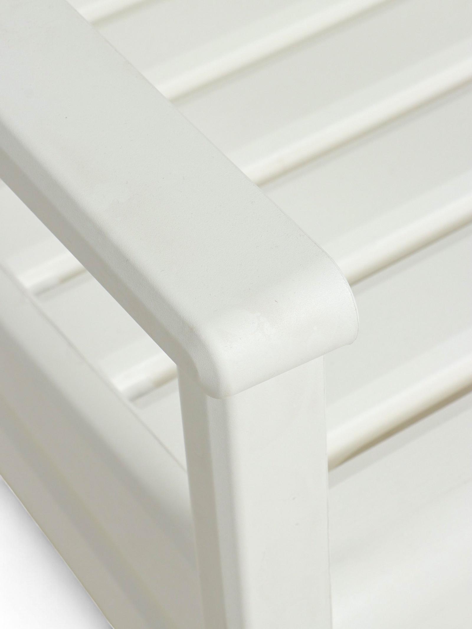 Набор садовой мебели «Евпатория»: 2 кресла 66×65×79 см, стол 79×55×38 см, диван 190×65×79 см, белый