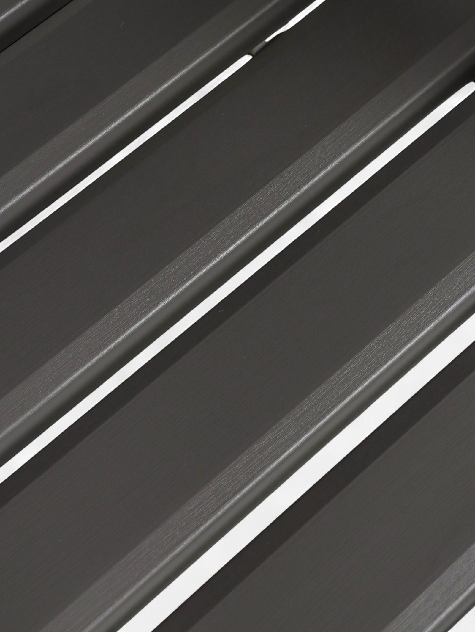 Набор садовой мебели «Евпатория»: 2 кресла 66×65×79 см, стол 79×55×38 см, диван 190×65×79 см, серый