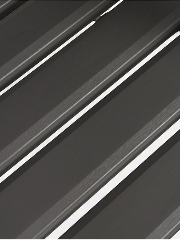 Набор садовой мебели «Евпатория»: 2 кресла 66×65×79 см, стол 79×55×38 см, диван 190×65×79 см, серый