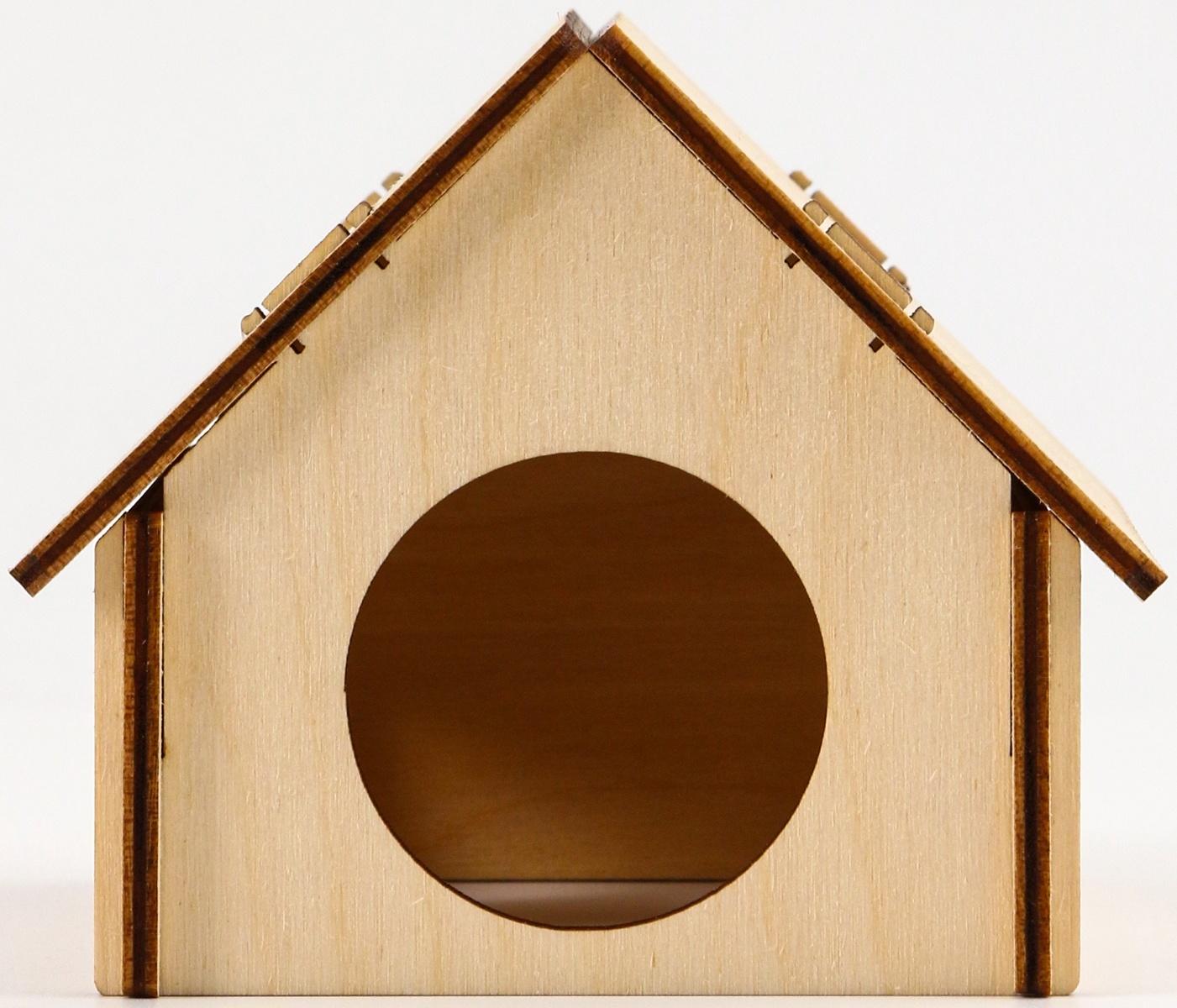 Домик для грызунов, 11,9 х 10 х 8,3 см