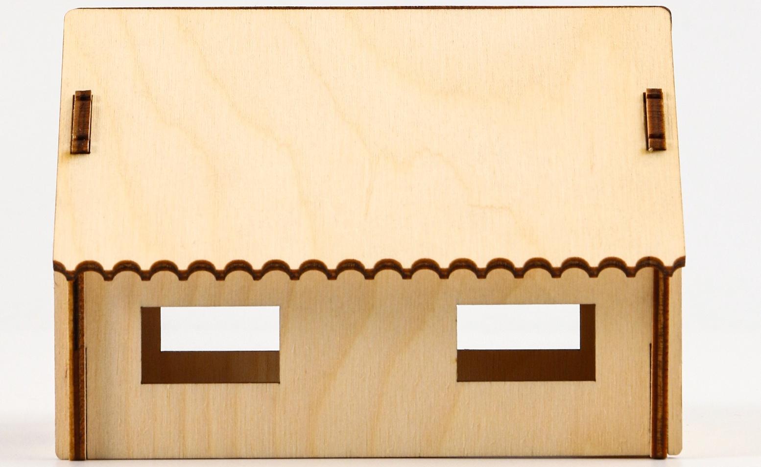 Домик для грызунов, 11,9 х 10 х 8,3 см