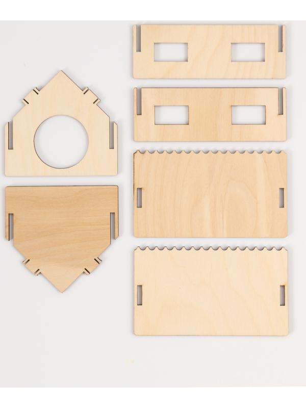 Домик для грызунов, 11,9 х 10 х 8,3 см