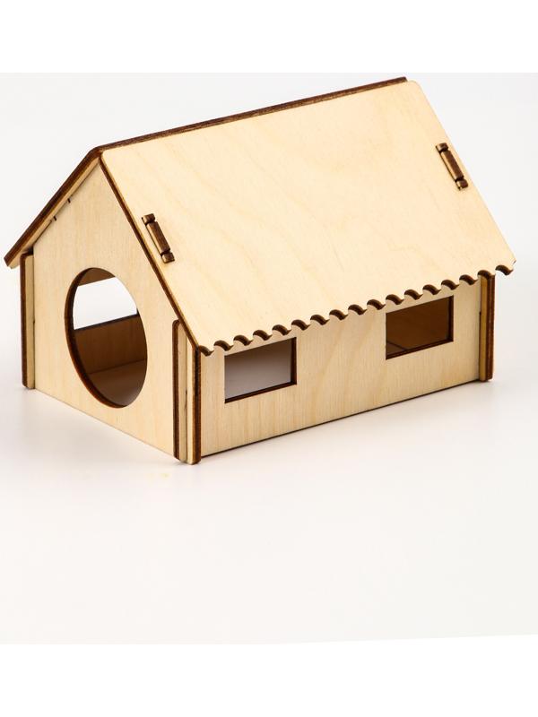 Домик для грызунов, 11,9 х 10 х 8,3 см