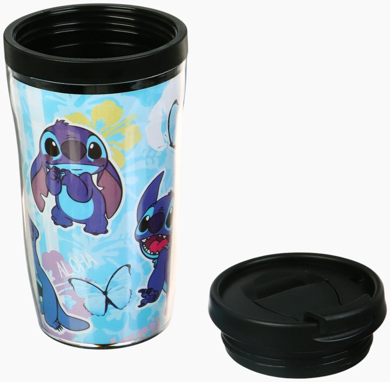Термостакан детский со вставкой «Стич», 250 мл