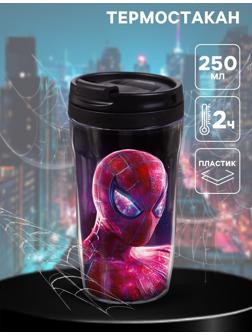 Термостакан детский со вставкой «Spider man», 250 мл