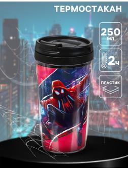 Термостакан детский со вставкой «Человек паук подросток», 250 мл