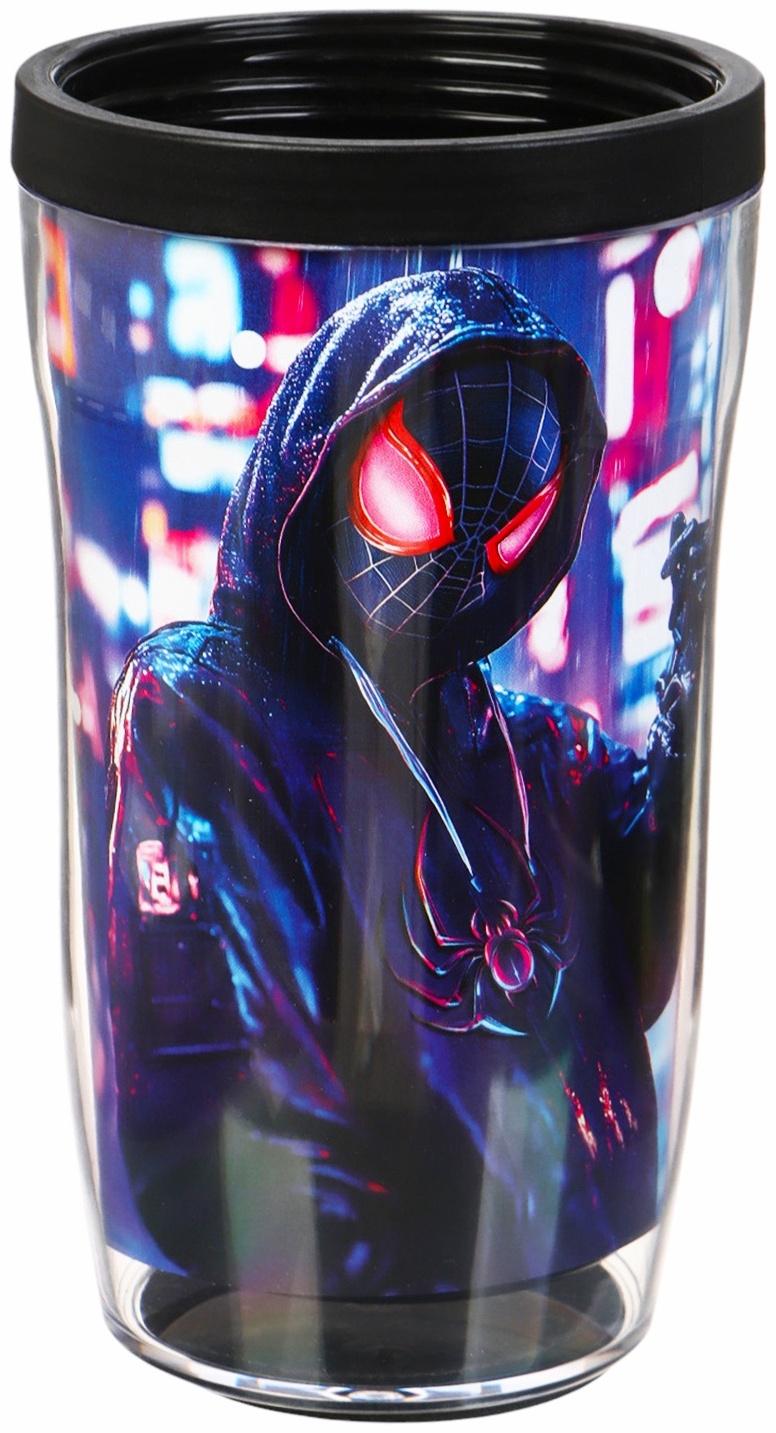 Термостакан детский со вставкой «Человек паук, город», 250 мл