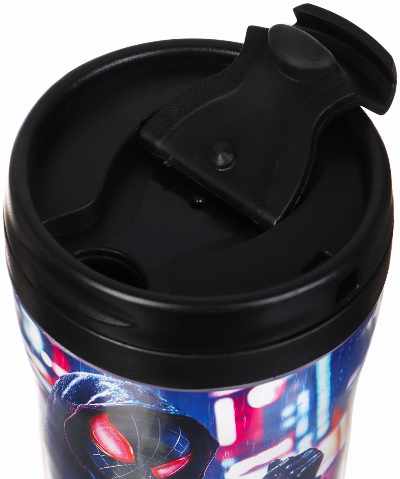 Термостакан детский со вставкой «Человек паук, город», 250 мл