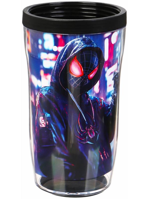 Термостакан детский со вставкой «Человек паук, город», 250 мл