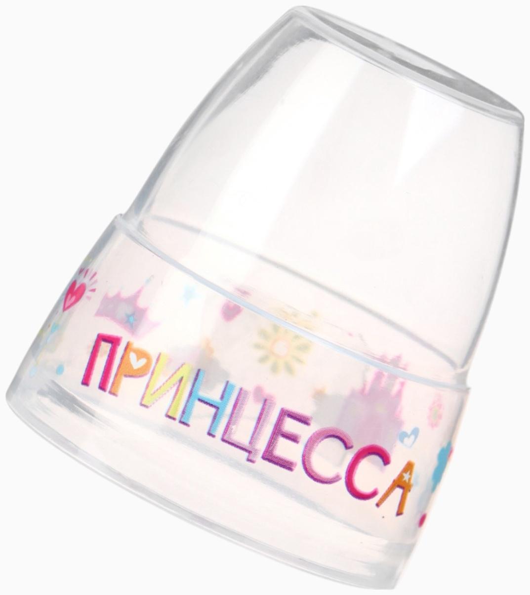 Ниблер для прикорма, с силиконовой сеточкой «Принцесса», розовый