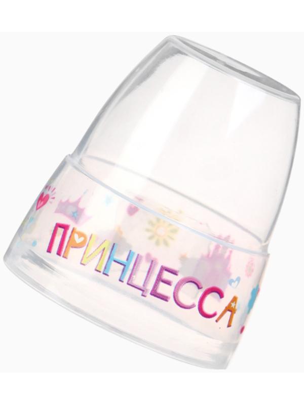 Ниблер для прикорма, с силиконовой сеточкой «Принцесса», розовый