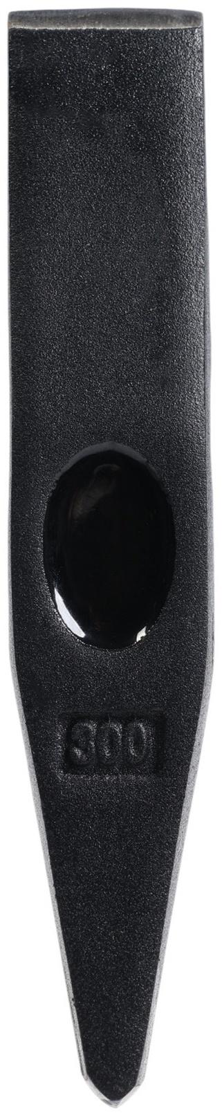 Молоток сварщика ТУНДРА, двухсторонний плоский боек, деревянная рукоятка из бука, 300 г