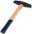 Молоток сварщика ТУНДРА, двухсторонний плоский боек, деревянная рукоятка из бука, 500 г