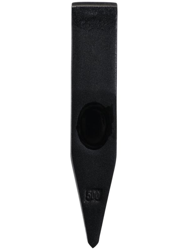 Молоток сварщика ТУНДРА, двухсторонний плоский боек, двухкомпонентная рукоятка, 500 г