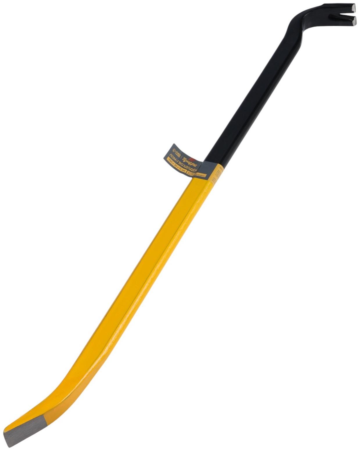 Лом-гвоздодер ТУНДРА ПРОФИ, усиленный профиль, 750×30×15 мм