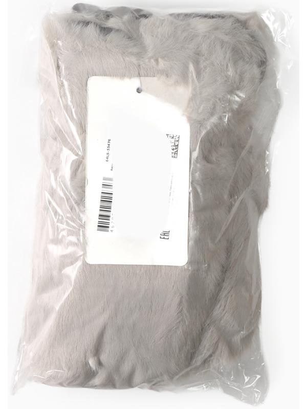 Варежки подросковые MINAKU, пушистые, 20 см, серые