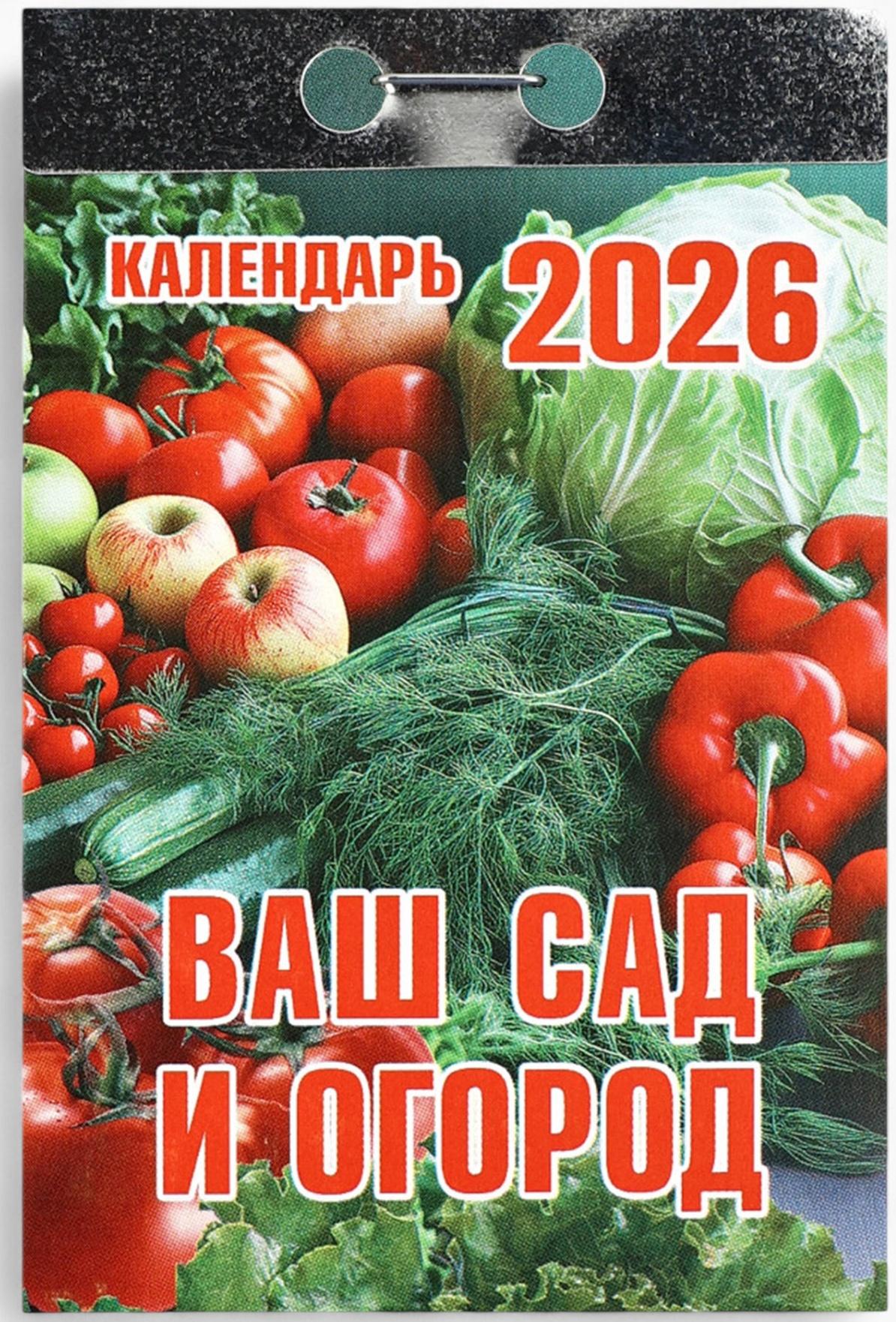 Календарь 2026 отрывной «Ваш сад и огород» 7.7×11.4 см