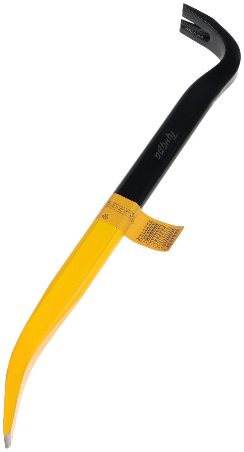 Лом-гвоздодер ТУНДРА ПРОФИ, усиленный профиль, 450×30×15 мм