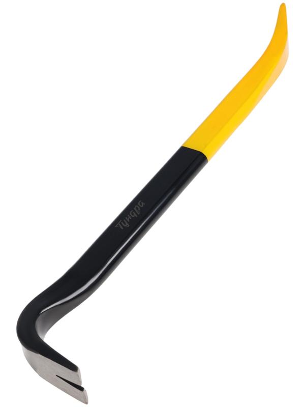 Лом-гвоздодер ТУНДРА ПРОФИ, усиленный профиль, 450×30×15 мм