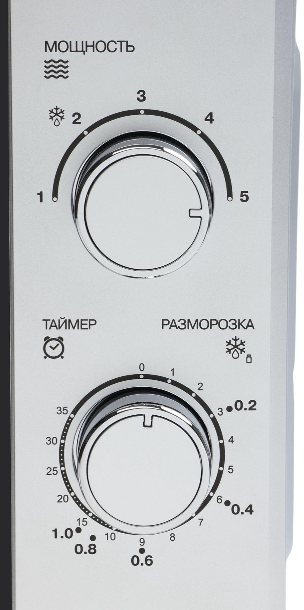 Микроволновая печь RED Solution RM-2011, 700 Вт, 20 л, серая