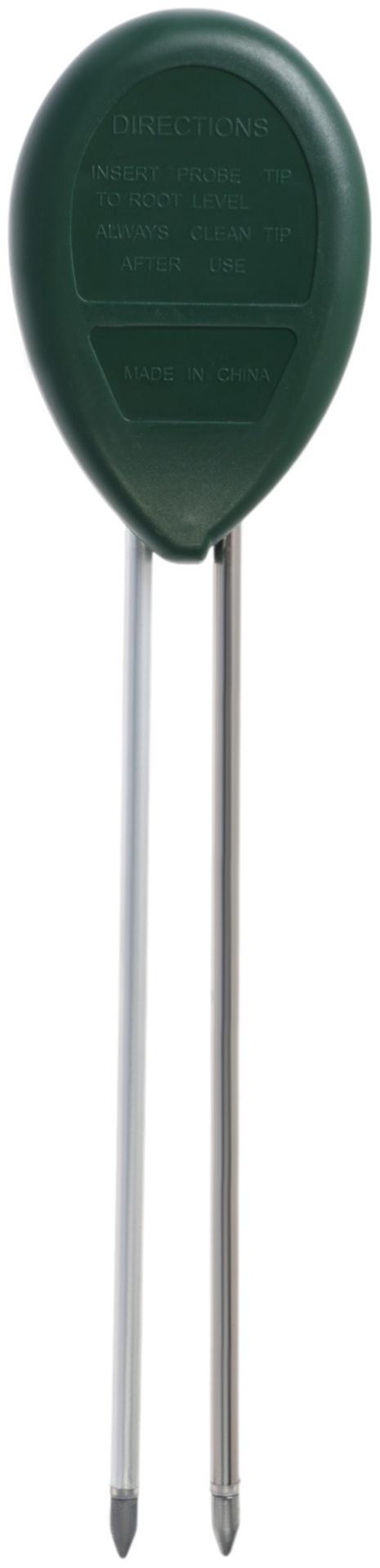 Прибор для измерения, влажность/pH/кислотность/освещенность почвы, зелёный