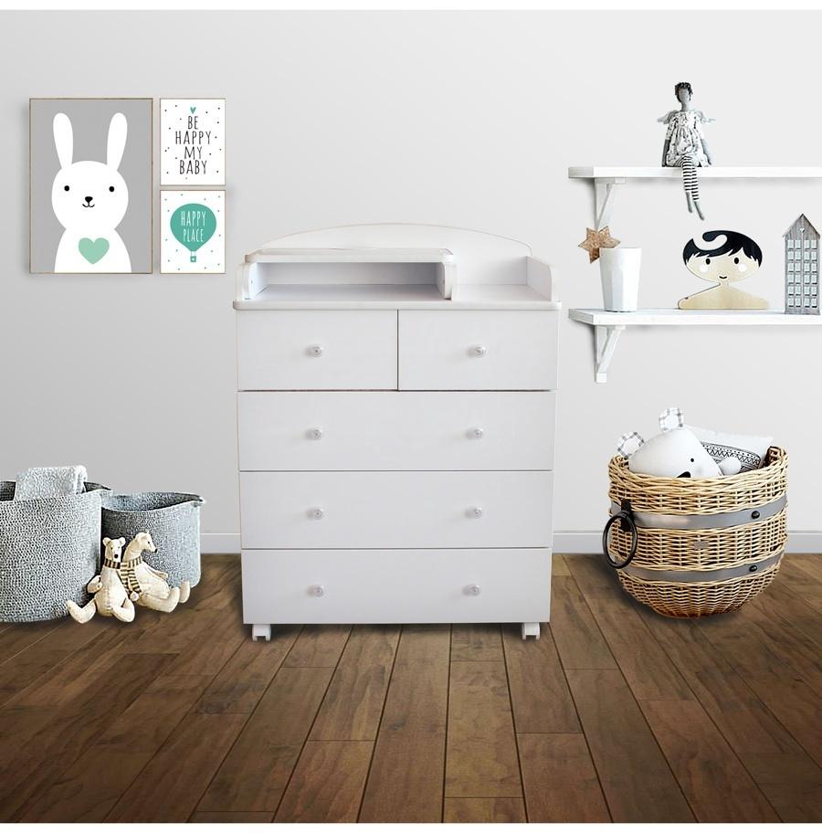 Комод пеленальный Сан Ремо / San Remo, белый