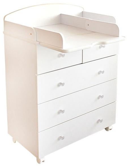 Комод пеленальный Сан Ремо / San Remo, белый