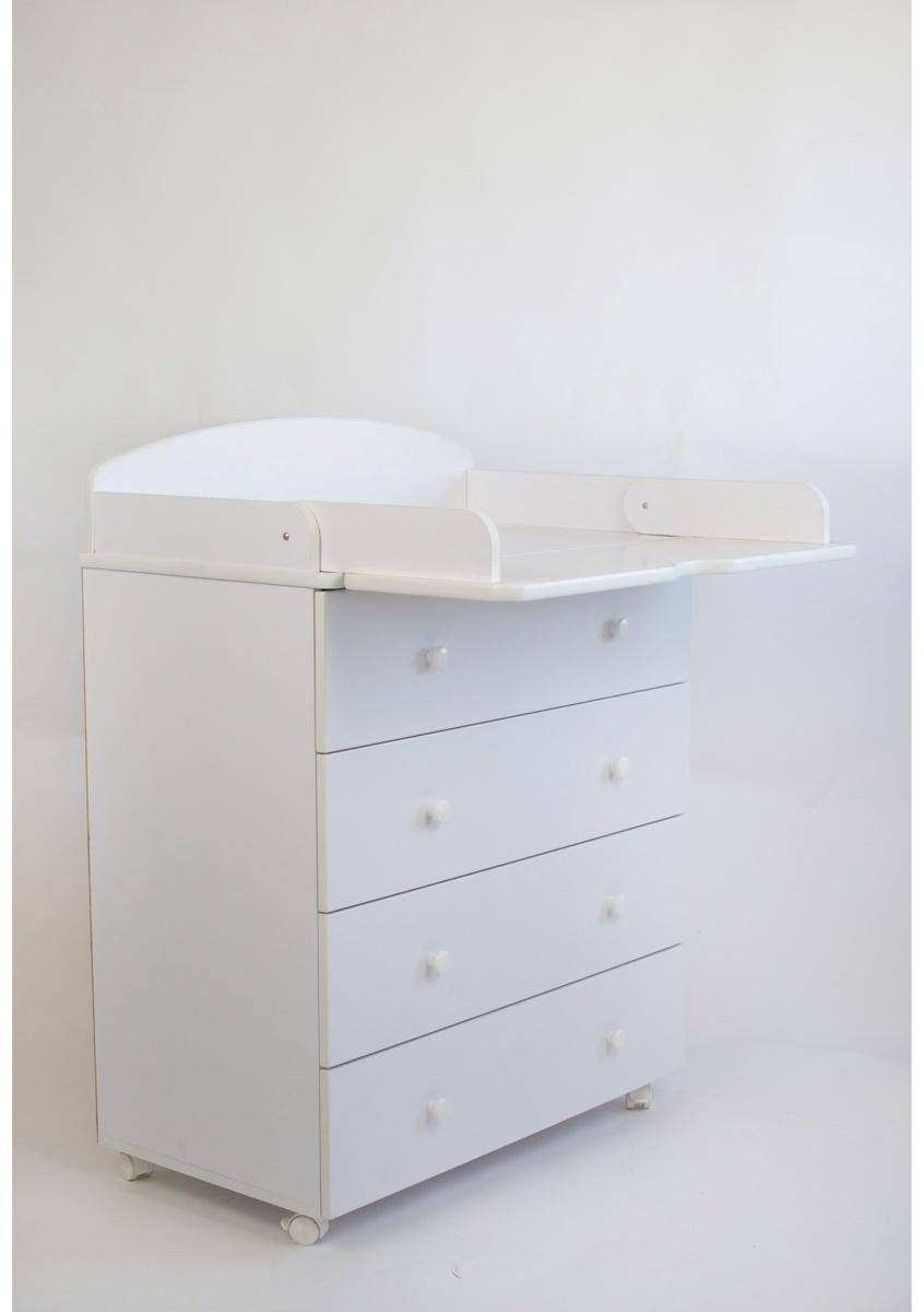 Комод пеленальный Флоренцо / Florenco, белый