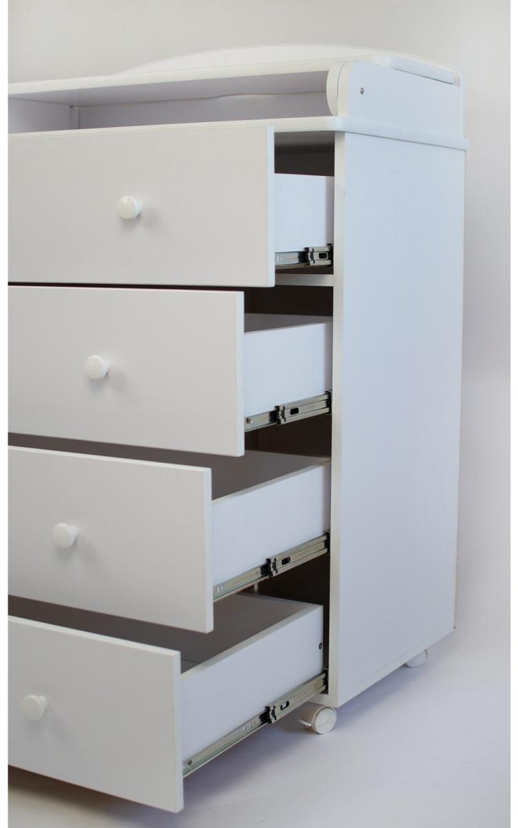 Комод пеленальный Флоренцо / Florenco, белый