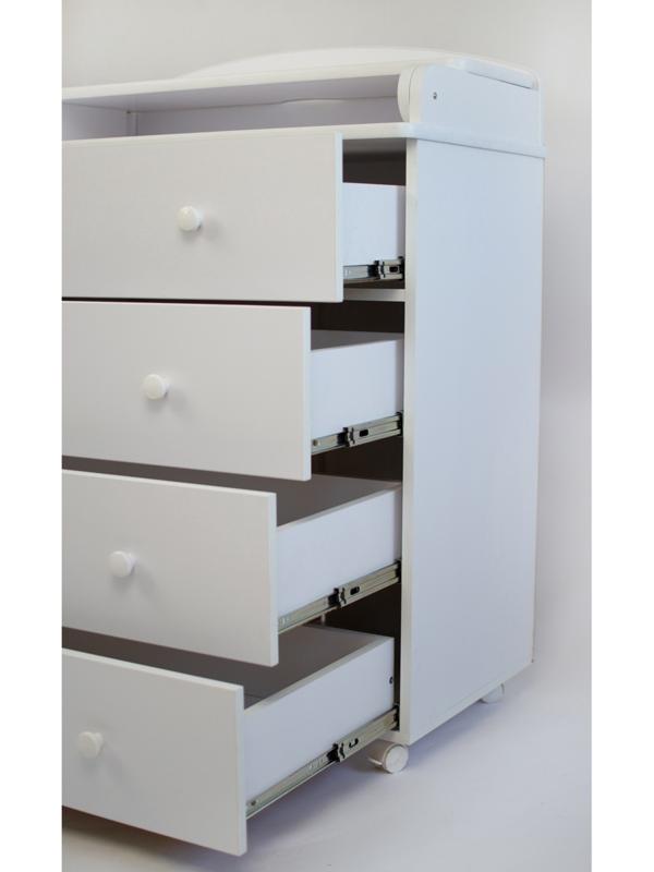 Комод пеленальный Флоренцо / Florenco, белый