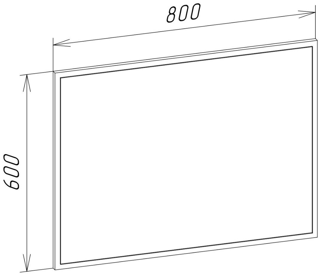 Спальный гарнитур «Лора», комплект 6 предметов, цвет белый