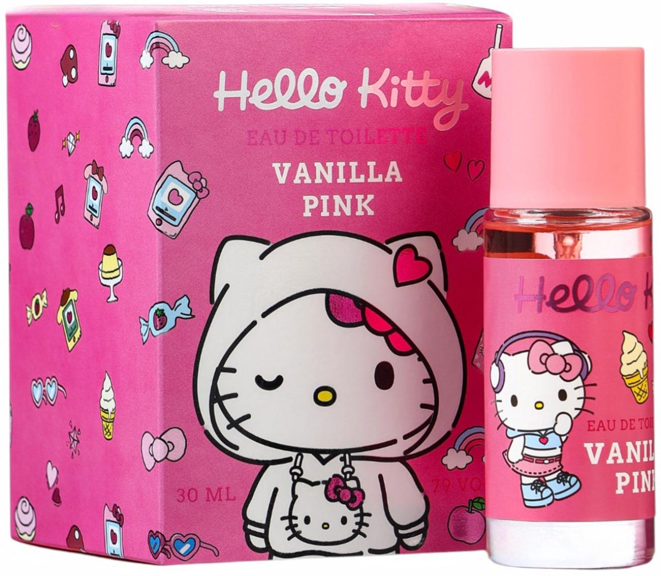 Туалетная вода HELLO KITTY and friends KUROMI  VANILLA PINK, 30 мл