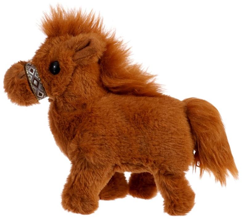 Интерактивная игрушка «Добрая лошадь», звук, ходит, машет хвостиком