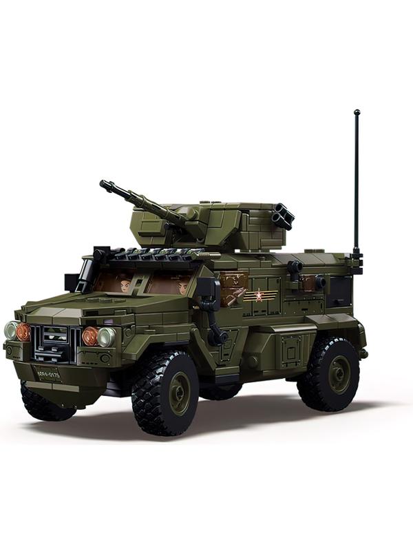 Конструктор «Модельки. Боевой транспорт», 519 деталей, с фигурками