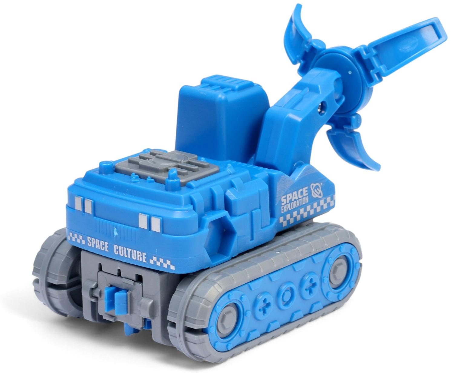 Робот-трансформер «Космобот», собирается из 5 машинок, подвижные детали