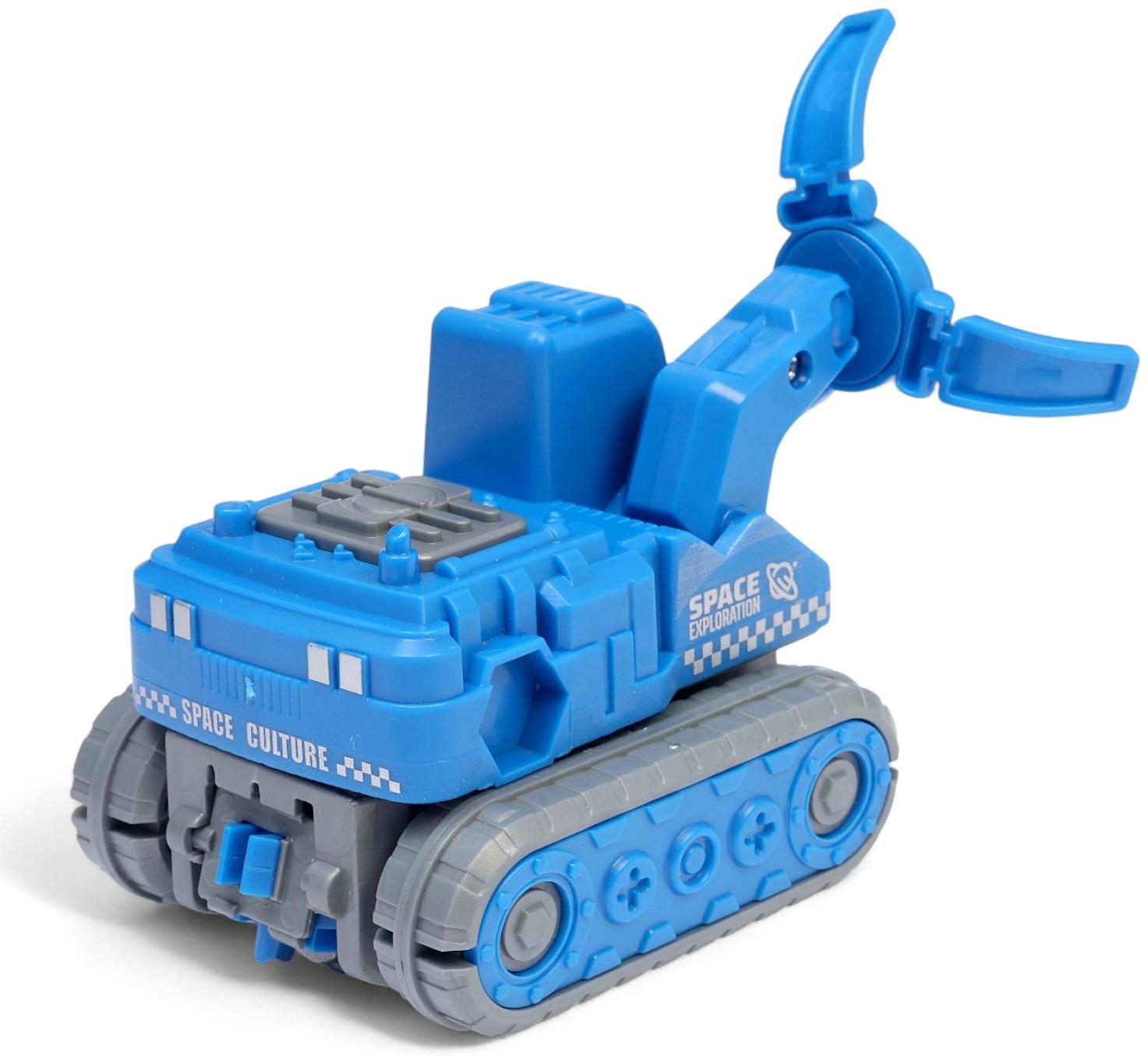 Робот-трансформер «Космобот», собирается из 5 машинок, подвижные детали